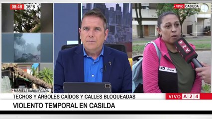 🔴 VIOLENTO TEMPORAL EN CASILDA: GRAVES DESTROZOS Y UN ESCENARIO DESOLADOR