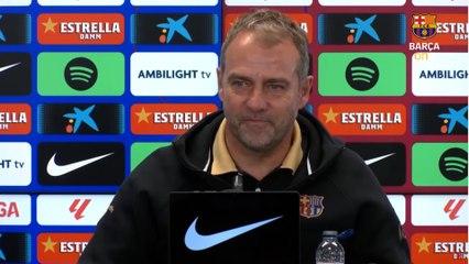 Flick: "No voy a decir nada malo de Ancelotti y del Madrid, pero nosotros somos el Barça"