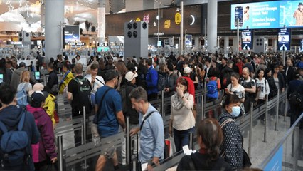 İstanbul Havalimanı’nda bayram yoğunluğu; bin 538 uçuş gerçekleştirilecek