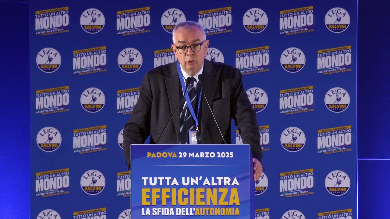 Salvini - TUTTO UN ALTRO MONDO, TUTTA UN’ALTRA EFFICIENZA (29.03.25)