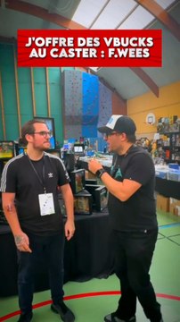 Un cadeau pour le casteur #fortnite #gaming #gamer #vbucks