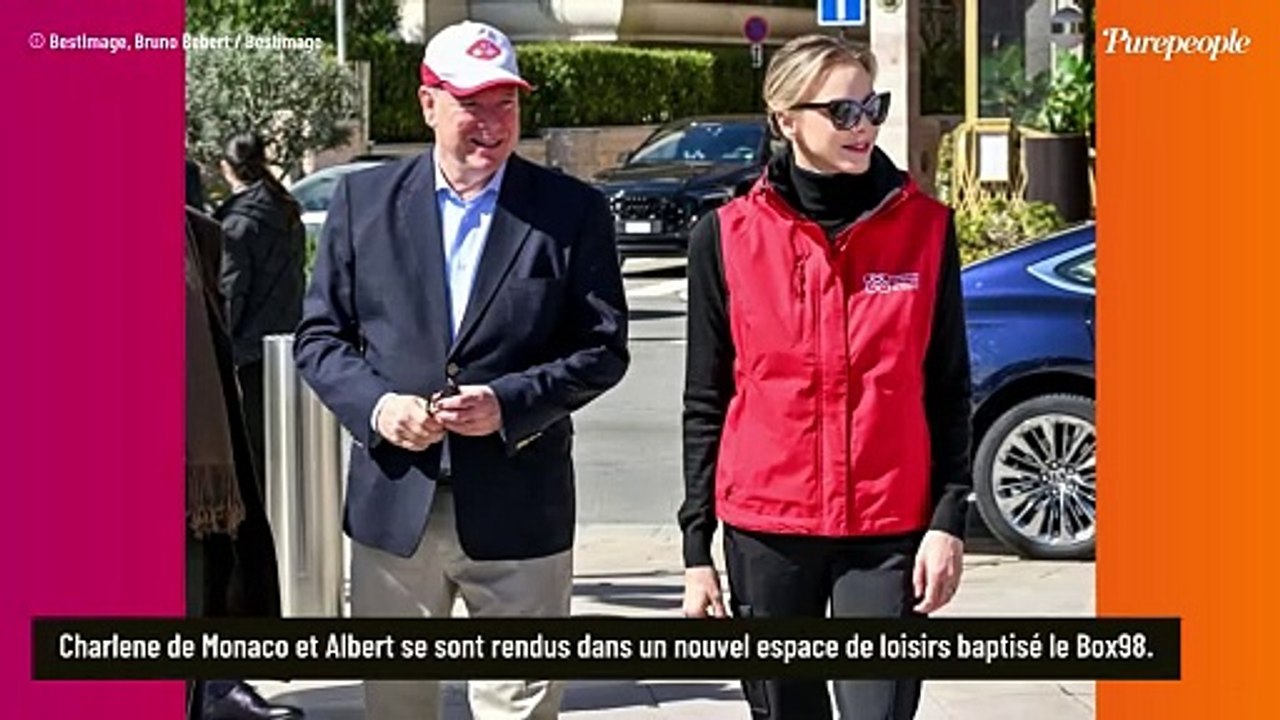 Le cuir lui va si bien : Charlene de Monaco brille dans un look rock avec Albert et sa belle-famille