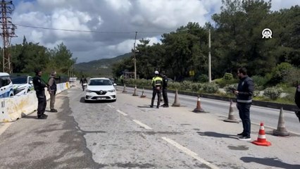 Bodrum'da polis ekipleri bayram trafiği tedbirlerini artırdı
