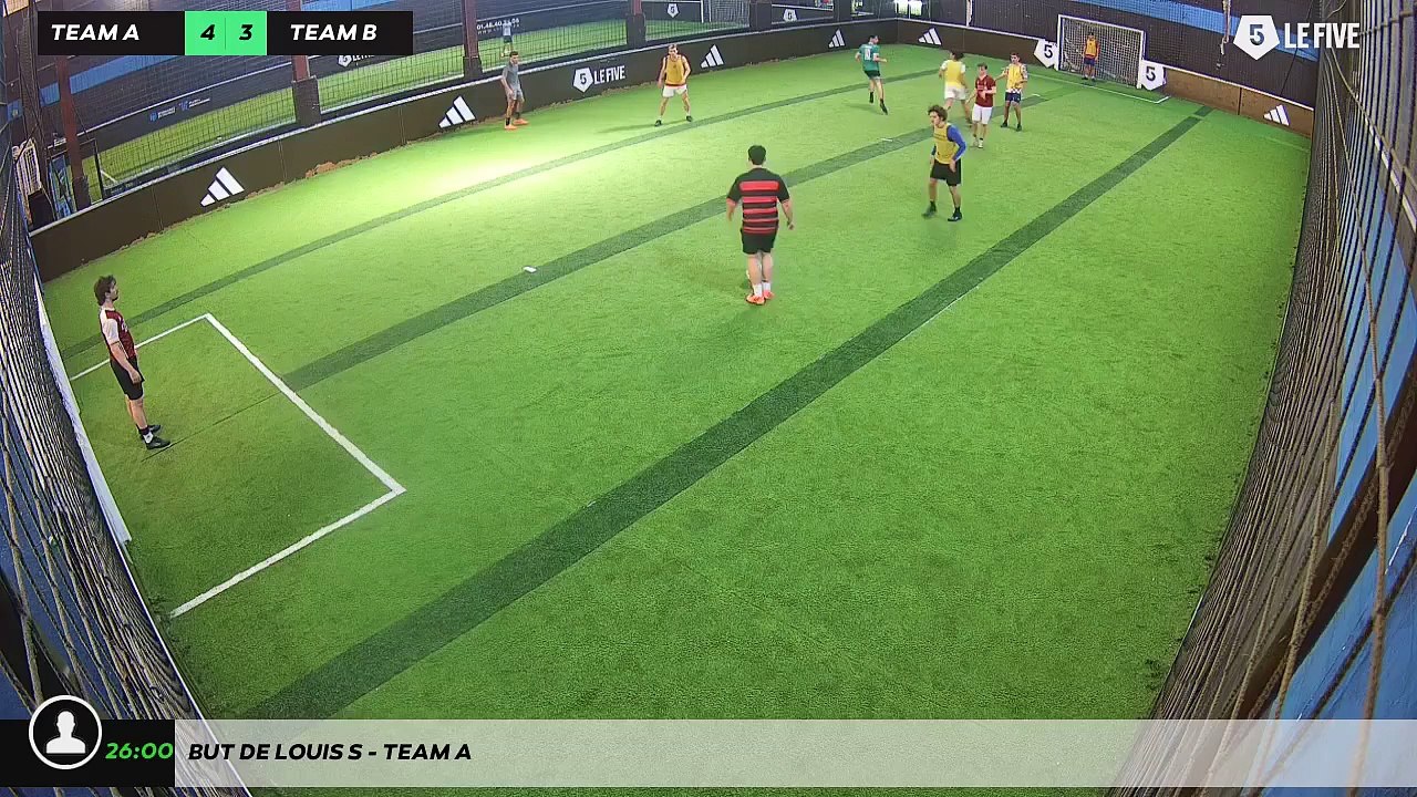 But de Louis S - Team A