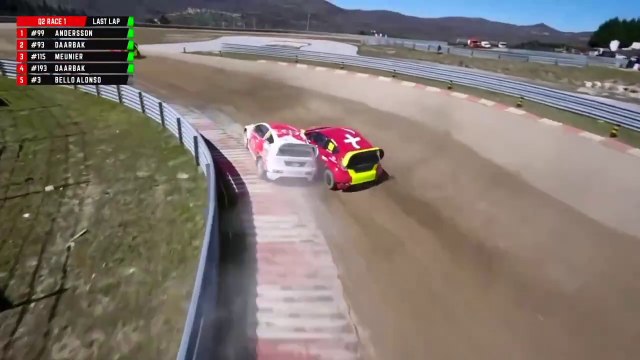 RallyX 2025 Montalegre Q2 SupercarLites Meunier Daarbak Battle Contact