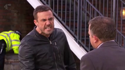 Hollyoaks Warren Fox vs Geoff Thorpe May 2017