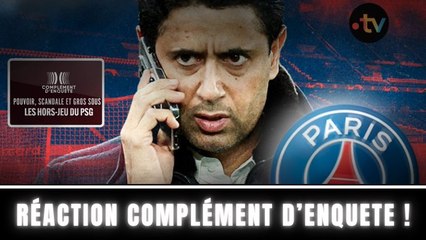 Réaction au Complément d'enquête sur Nasser Al-Khelaïfi