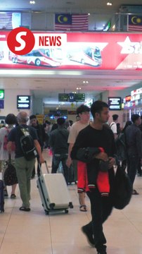 Balik Kampung Rush: Transport terminal packed ahead of Hari Raya celebrations