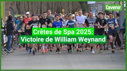 Crêtes de Spa 2025 : Victoire de William Weynand