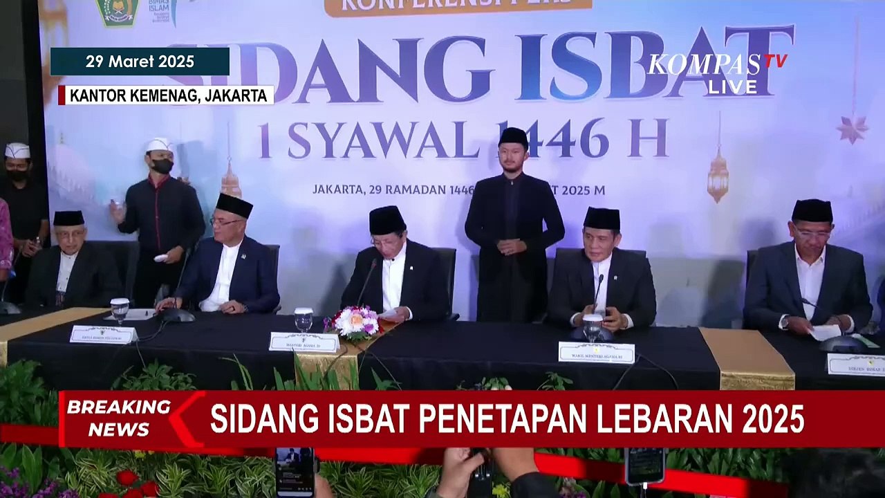 Menag Nasaruddin: Pemerintah Tetapkan Lebaran Idulfitri Jatuh pada 31 Maret 2025