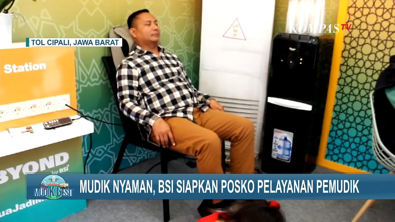 Layanan Zakat, Infak, Takjil, hingga Kursi Pijat Posko Mudik BSI di Rest Area Tol Cipali