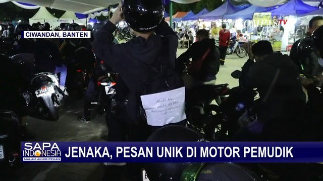 Ragam Pesan Unik dan Lucu Pemudik di Motor: Tulis 'Quotes' hingga Bacaan Doa!