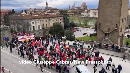 Firenze, la manifestazione per la "Palestina libera"