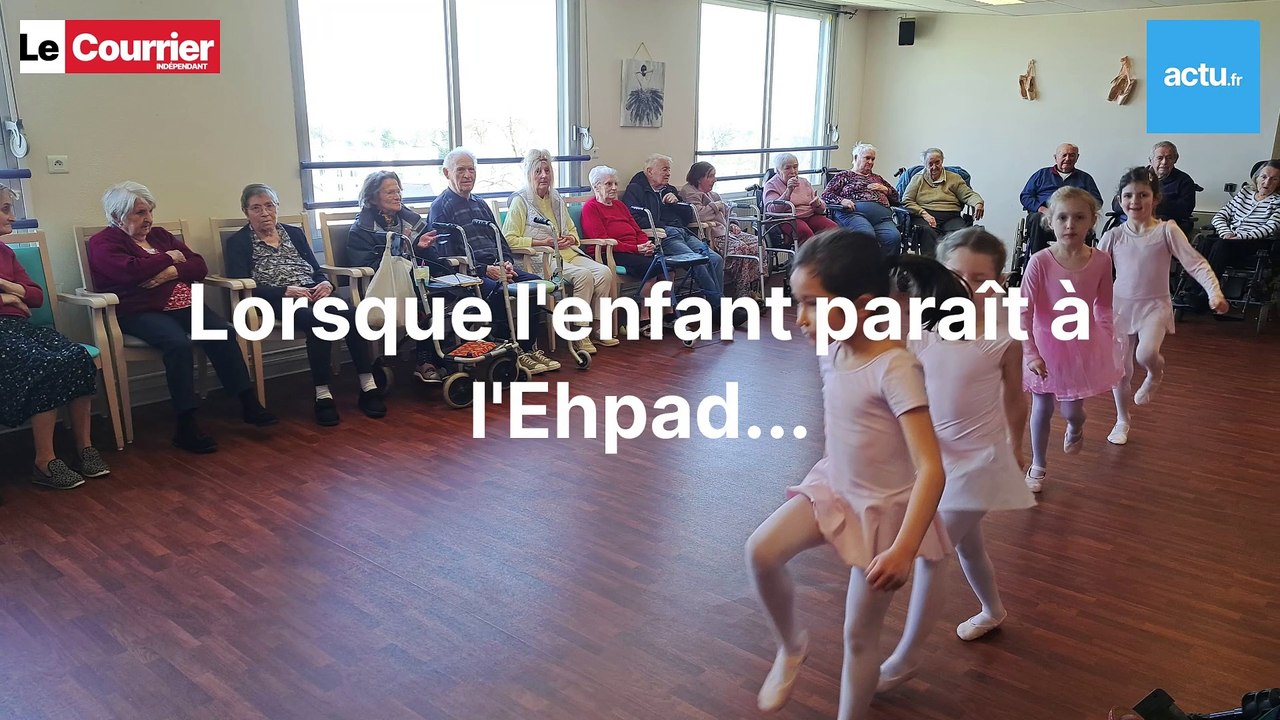 De la danse à l'Ehpad de Loudéac (Côtes-d'Armor)