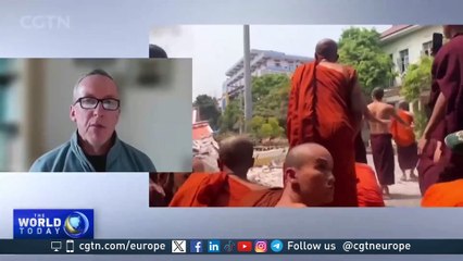 Myanmar quake: "Very similar in size and scale to the Turkey earthquake"