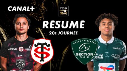 Le match impresionnant à 9 essais entre Toulouse et Pau - TOP 14 - 20ème journée