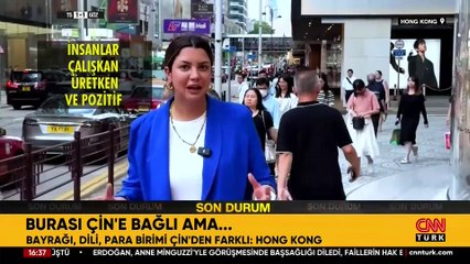 CNN TÜRK bu kez Hong Kong'dan aktarıyor