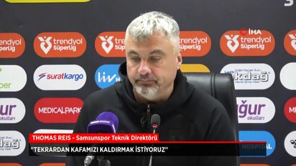 Thomas Reis: Tekrardan kafamızı kaldırmak istiyoruz