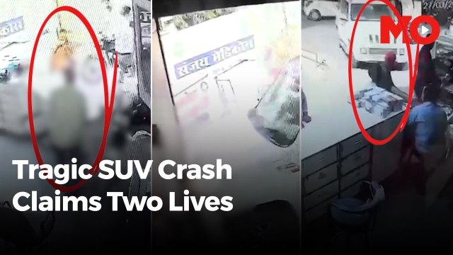 SUV crashes into chemist shop in Haryana's Panchkula, two killed