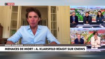 Arno Klarsfeld lance un appel au Ministre de l'Intérieur craignant pour la sécurité de son père, Serge Klarsfeld, menacé par les islamistes et l'extrême gauche, depuis qu’il affirme que le RN n'est  plus une menace pour les juifs