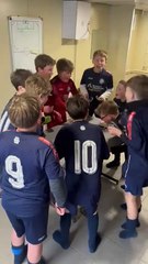 U13   Hausgzue  EJVT 1 , la joie du vestiaire  , victoire 14 à 1 contre Morschwiller le  bas EJRM.