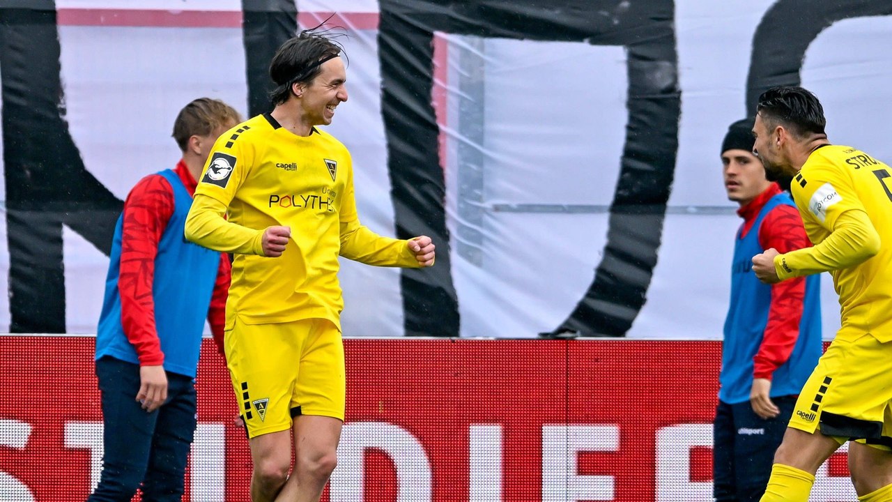 Aachener Rekordsieg: Gaudinos Premierentreffer in Unterhaching