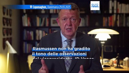 La Danimarca critica l'amministrazione Trump dopo la visita di JD Vance