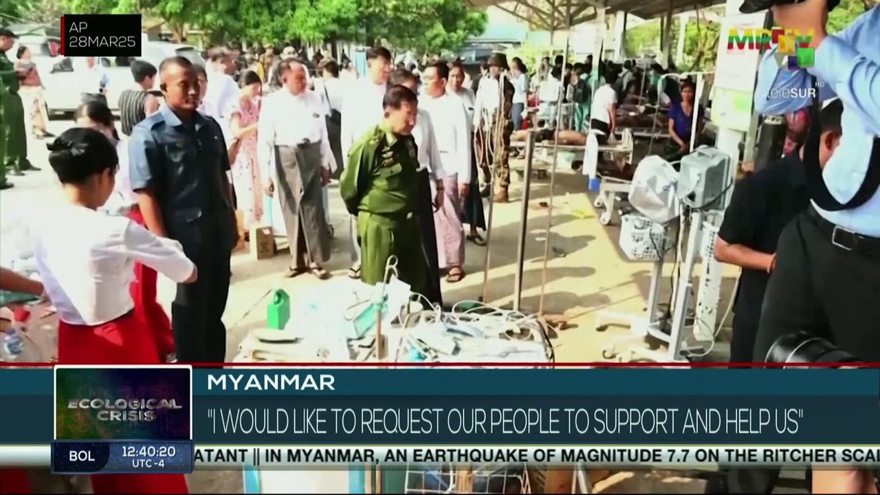 At least 2,376 people dead after 7.7 magnitude earthquake in Myanmar