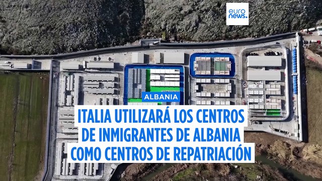 Italia: El Gobierno de Meloni reactiva sus centros para inmigrantes en Albania