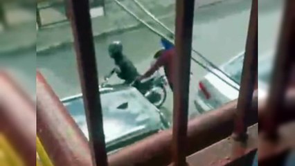 Asalto a banca de lotería en Moca a plena luz del día