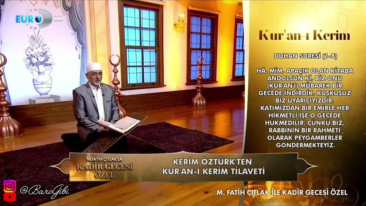 M. Fatih Çıtlak İle Kadir Gecesi Özel (27 Mart 2025)