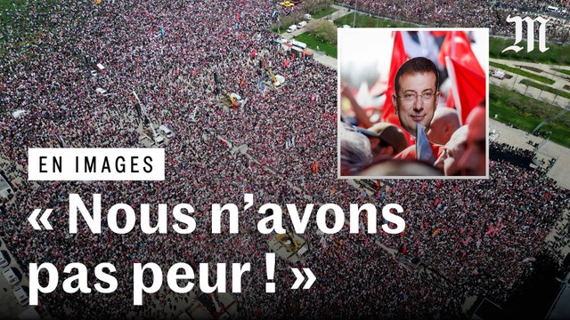 Turquie : des centaines de milliers de personnes manifestent pour dénoncer l’arrestation d’Ekrem Imamoglu
