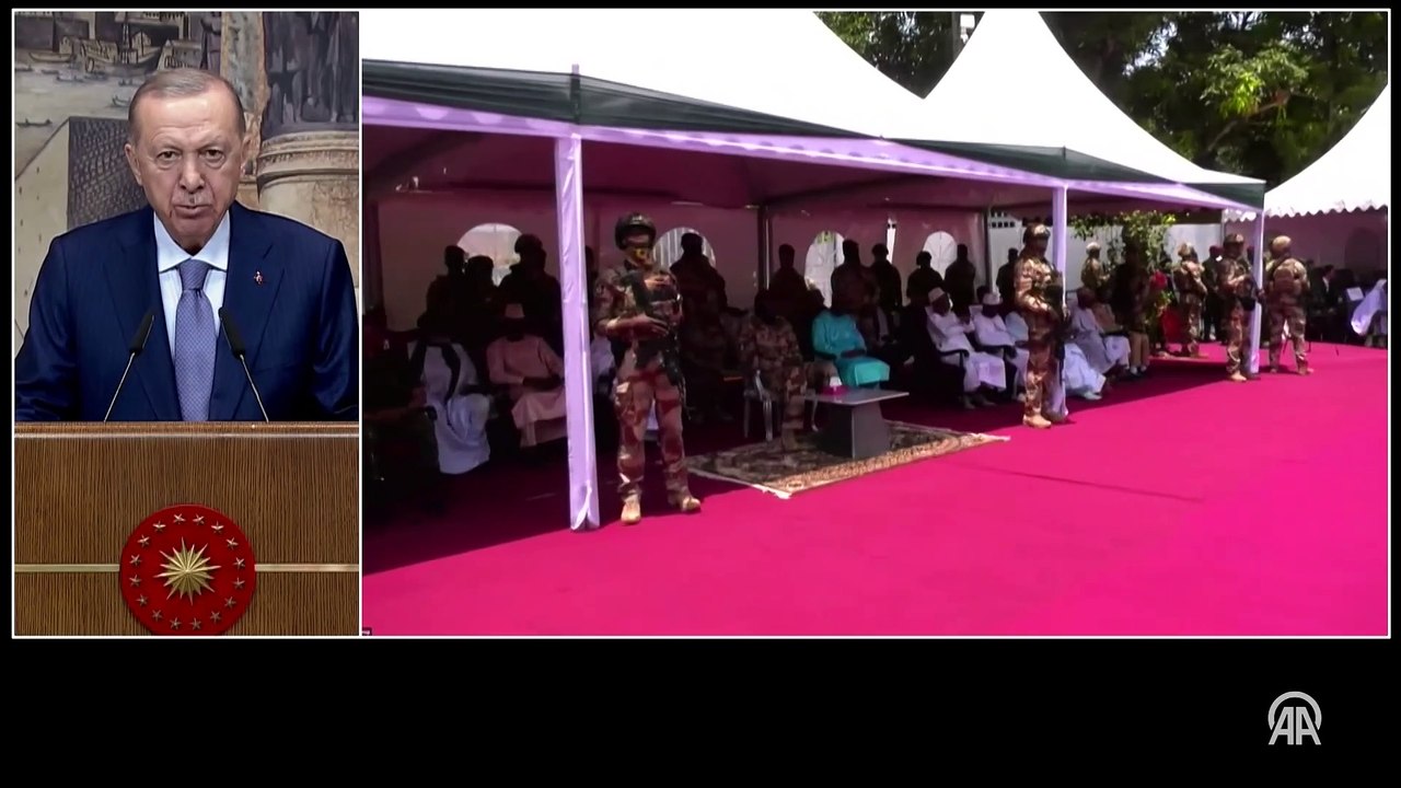 Cumhurbaşkanı Erdoğan, Gine'deki Recep Tayyip Erdoğan Camisi'nin açılış törenine canlı bağlantıyla katıldı