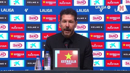 Simeone: "La Liga se define en las últimas cinco jornadas"