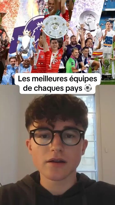 Les meilleures équipes de foot de chaque pays #foot #football #club