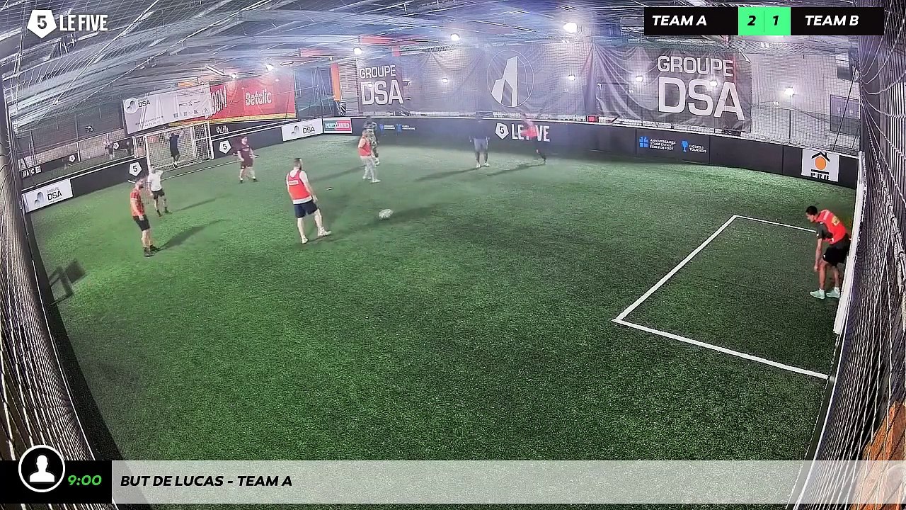 But de Lucas - Team A