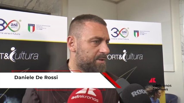 Sport, Daniele De Rossi: Calcio e sociale per la mia città