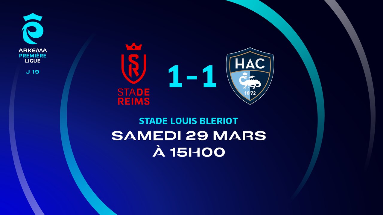 J19 I Stade de Reims – Havre AC (1-1)