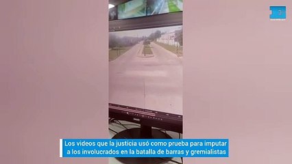 Camionetas y caravana motos: los videos que la Justicia usó como prueba en la batallas de barras y gremialistas