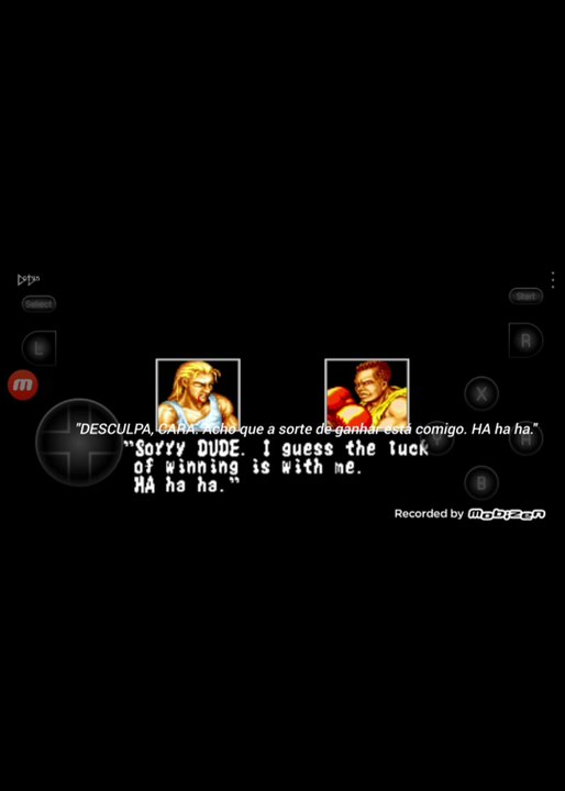 Fatal Fury 2 Andy Bogard vs Michael Max fala de vitória do Michael Max em português parte 2