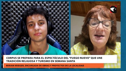 Corpus se prepara para el espectáculo del “Fuego nuevo” que une tradición religiosa y turismo en Semana Santa
