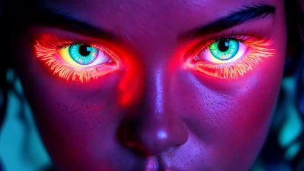 AI Woman -  Cyberpunk World - AI video