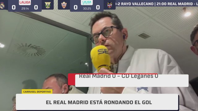 El partido de Roncero: sufrimiento y final agónico ante el Leganés