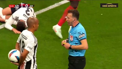 Beşiktaş Vs Galatasaray 2-1 Extended Highlights Goals - Turkish League 2025