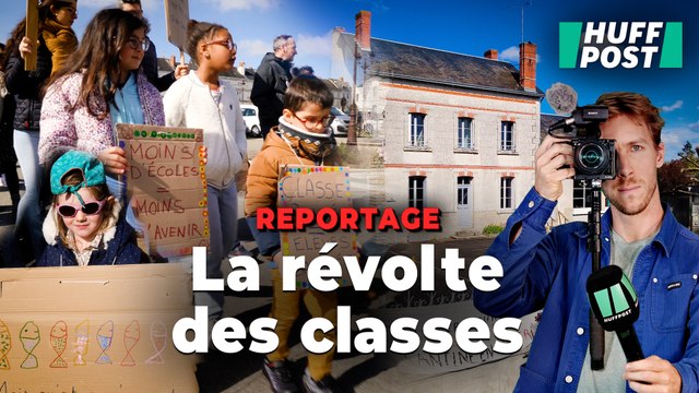La carte scolaire 2025 et ses fermetures de classes ne plaît pas du tout, on a suivi la fronde à la campagne