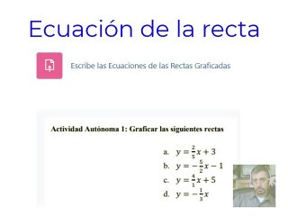 EcuaciónDeLaRecta(Castilla Miqueas)