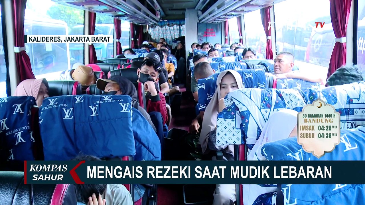 Pengorbanan Sopir dan Petugas Bus yang Tak Mengenal Libur Saat Mudik Lebaran