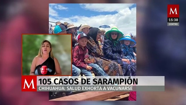 Secretaría de Salud confirma hasta el 29 de marzo, 105 casos de sarampión