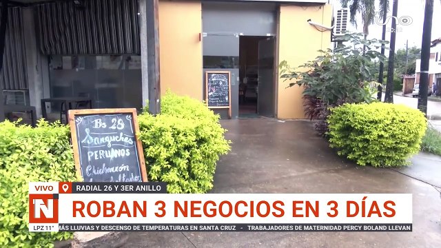 scz roban tres tiendas en los últimos dias