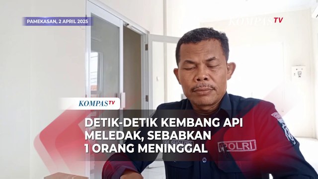 Beginilah Detik-Detik Kembang Api Meledak, Sebabkan 1 Orang Meninggal di Pamekasan